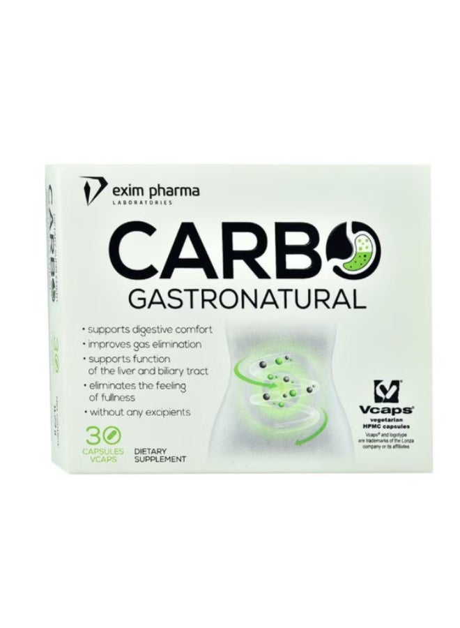 Carbo Gastronatural Capsules 30S